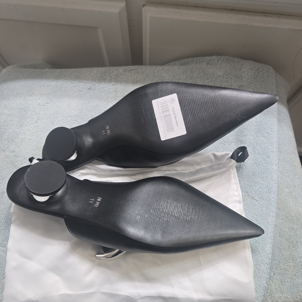 JW PEI Black Women's Mule Shoes Size 11 NWT - Picture 9 of 9